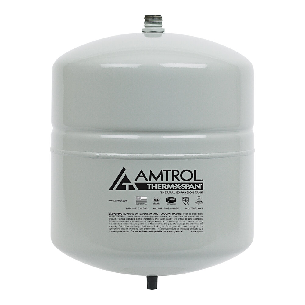 Amtrol ThermXSpan T12 4.4 Gallon InLine Thermal Expansion Tank