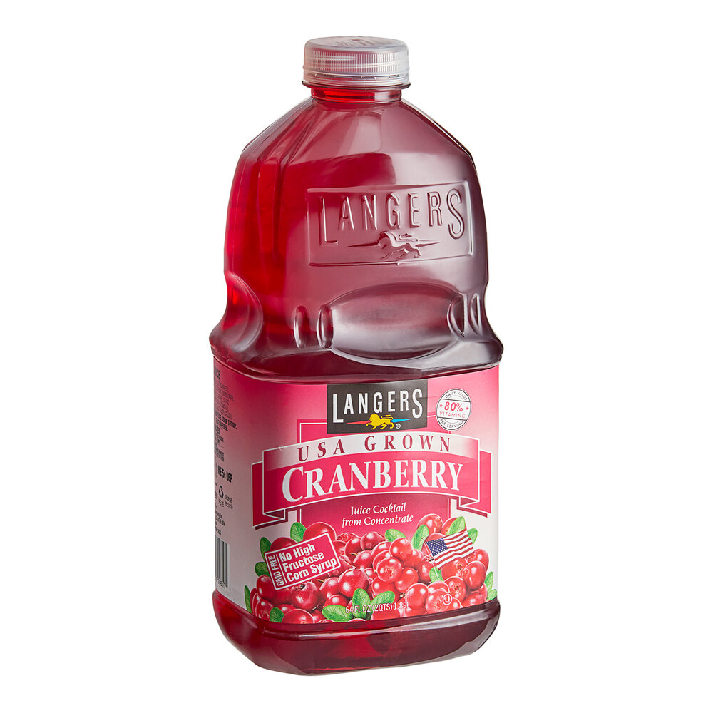 Langers Cranberry Juice 64 fl. oz. 8/Case
