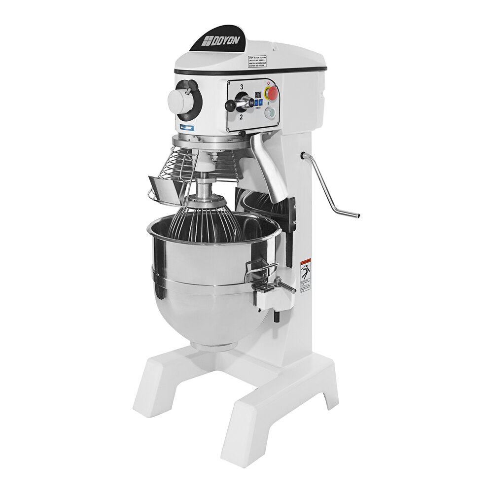 Doyon SM300 30 Qt. Commercial Floor Mixer with Guard 120V, 1 hp