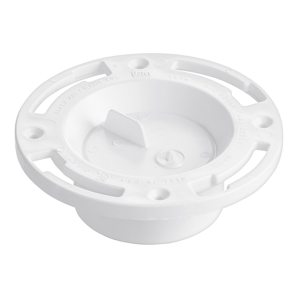 Oatey 43505 Level Fit 3" 4" PVC Water Closet Flange with Plastic Ring