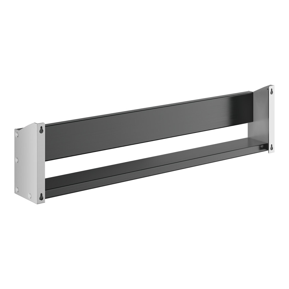 A silver metal Regency speed rail shelf.