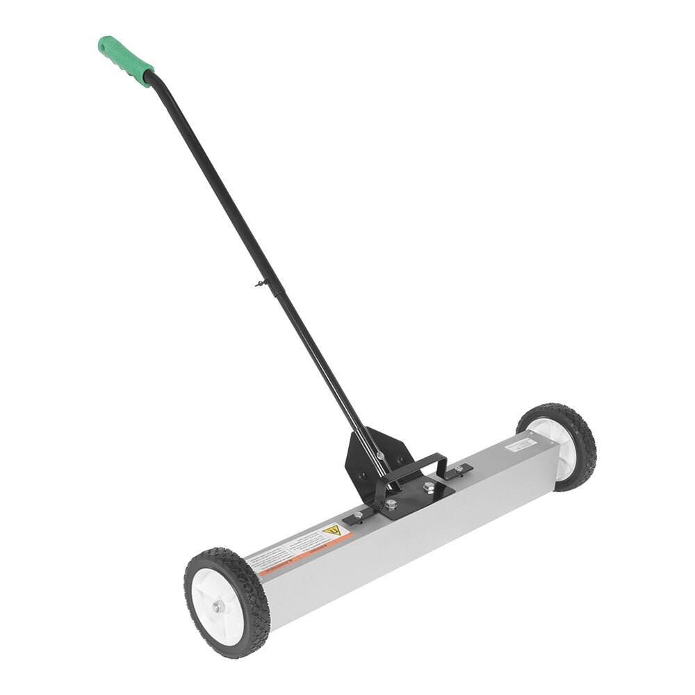 Vestil MFSR30 30" Aluminum Push Sweeper with Handle Release