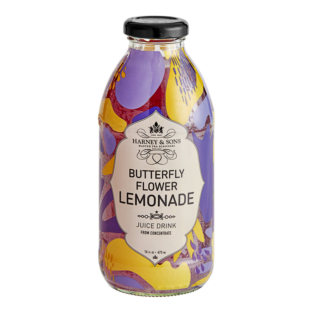 Harney & Sons Organic Butterfly Flower Lemonade 16 fl. oz. 12/Case