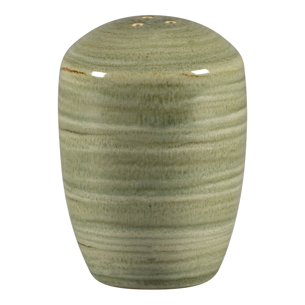 RAK Porcelain Rakstone Spot 3" Emerald Porcelain Salt Shaker 6/Case