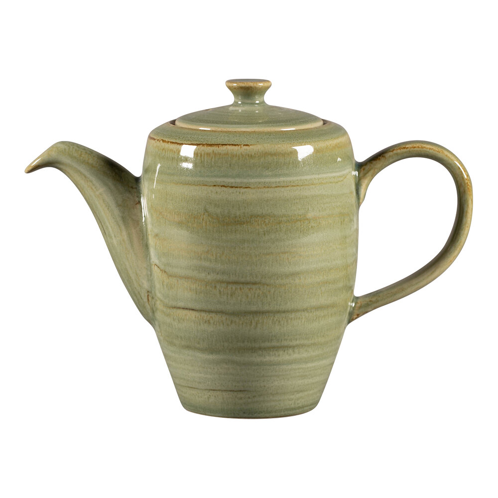 RAK Porcelain Rakstone Spot 11.85 oz. Emerald Porcelain Coffee Pot with ...