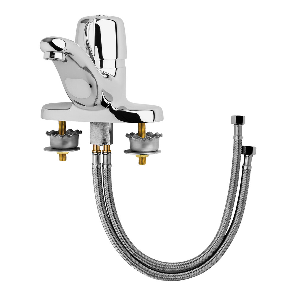 Chicago Faucets 3600-E39VPAB 0.35 GPM Deck-Mounted Metering Faucet with ...