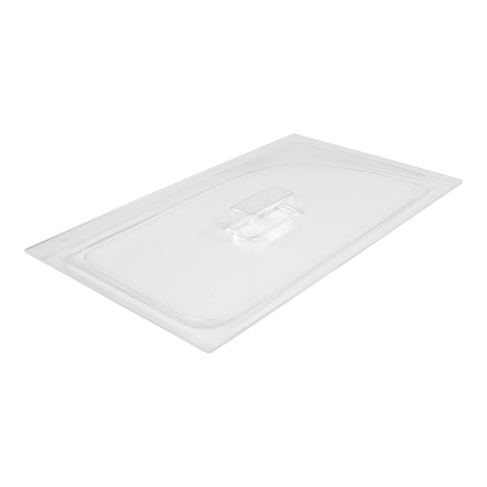 Dinex DXCM112507 20 5/8" x 12 11/16" Translucent Full Size Food Pan Lid