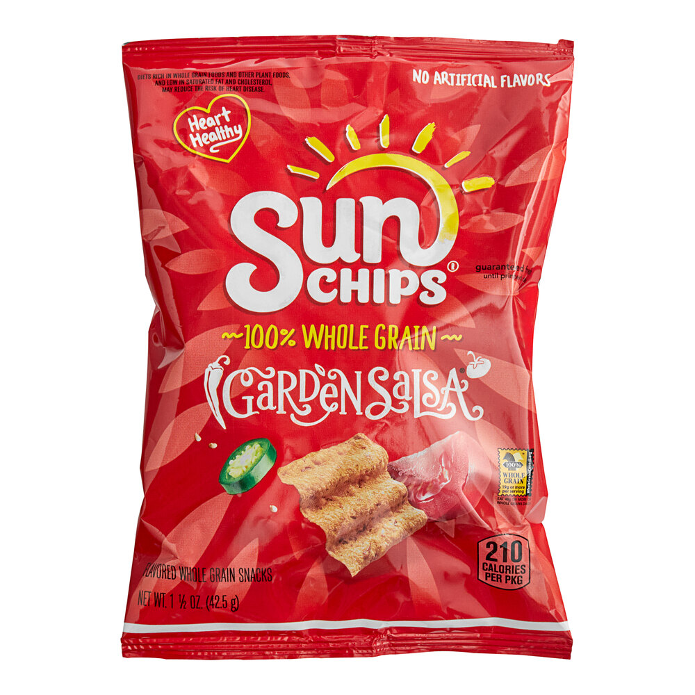 Sun Chips Garden Salsa Whole Grain Chips 1.5 oz. 64/Case