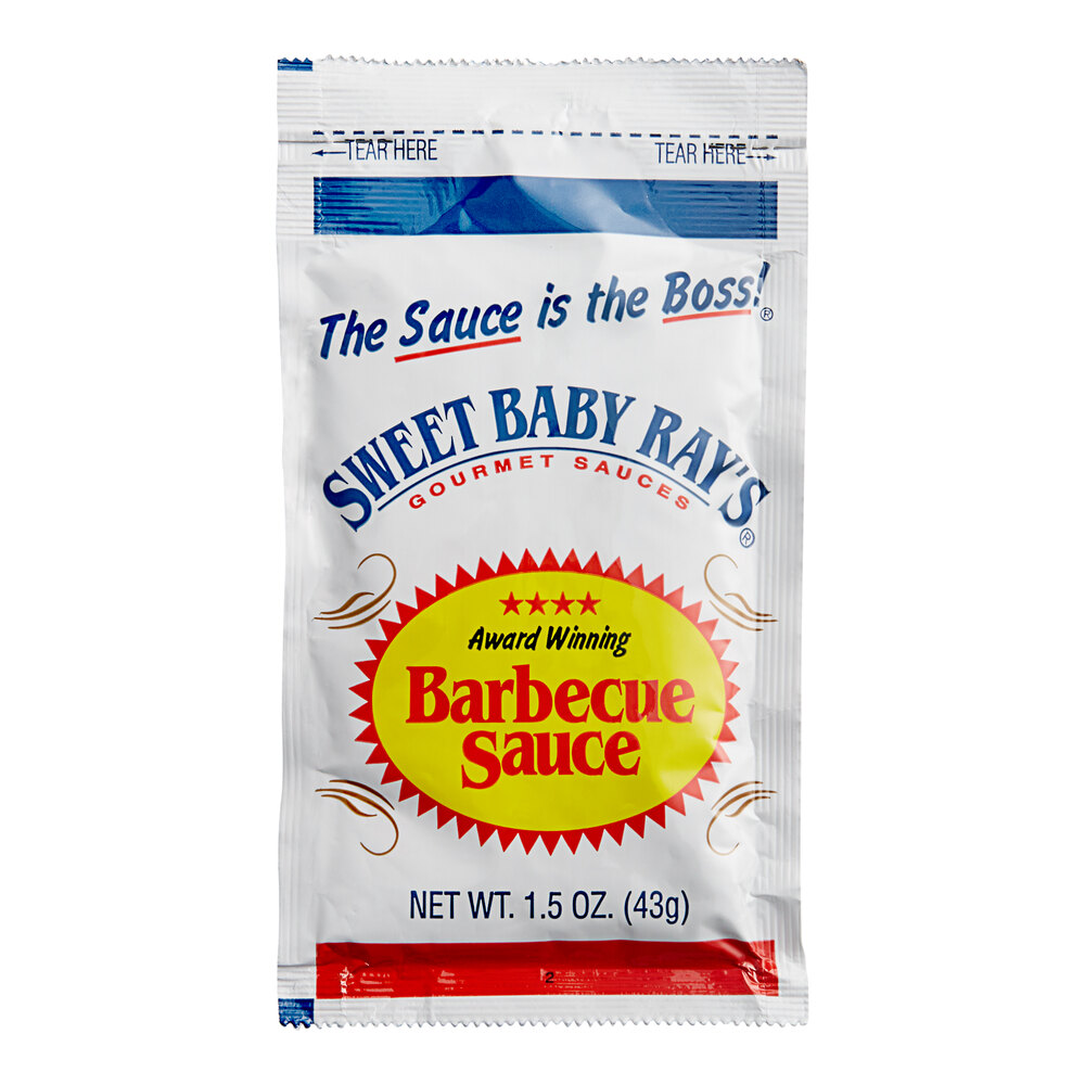 Sweet Baby Ray's Original BBQ Sauce Packet 1.5 oz. 60/Case