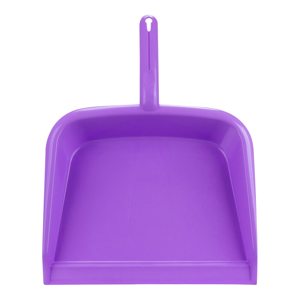 Carlisle Sparta 361440EC68 10" Purple Handheld Dustpan