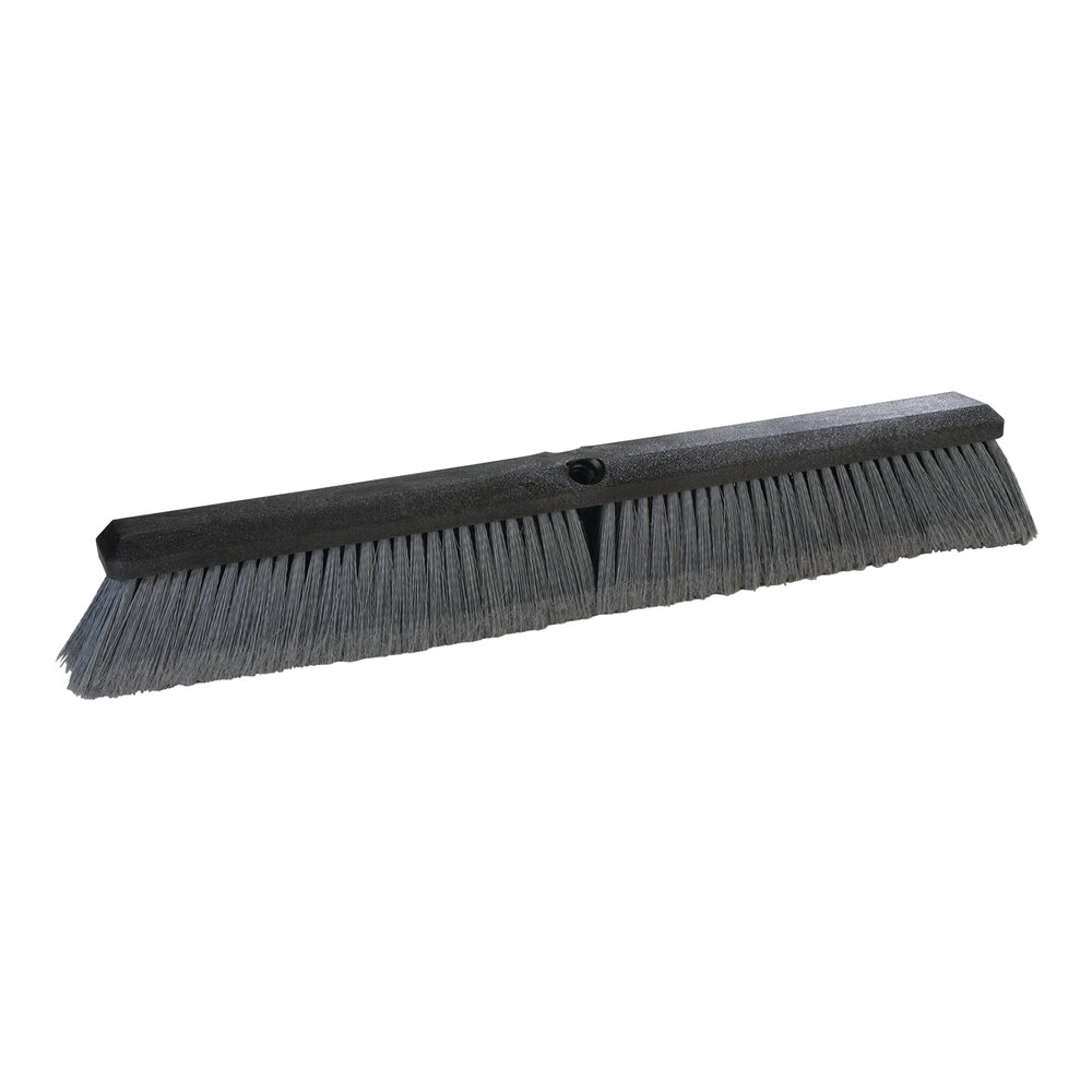 Carlisle FloPac 3620481823 18" Polypropylene Push Broom Head with Flagged Bristles