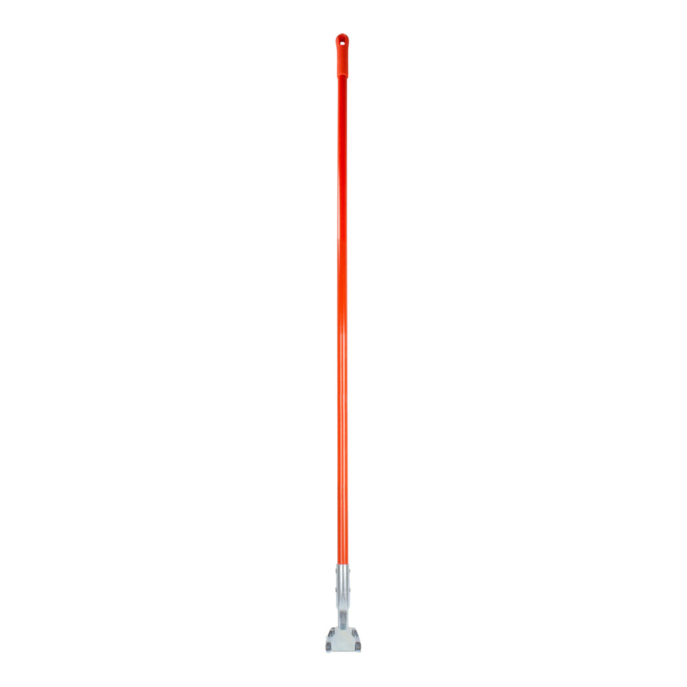 Carlisle 362113EC24 60" Orange Fiberglass Dust Mop Handle
