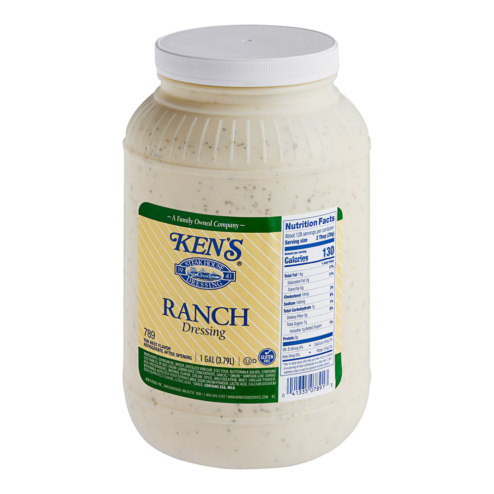 Ken's Foods Ranch Dressing 1 Gallon