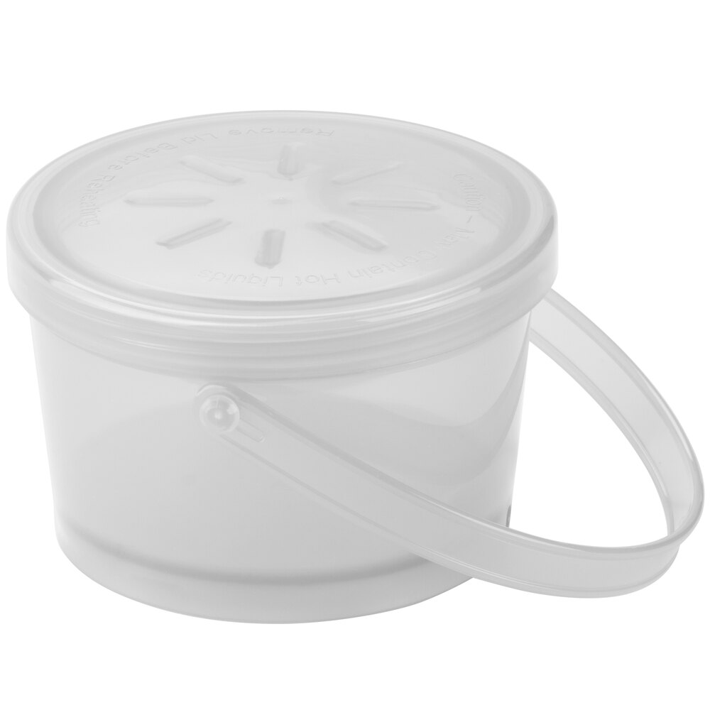 GET EC07 12 oz. Clear Customizable Reusable EcoTakeouts Soup