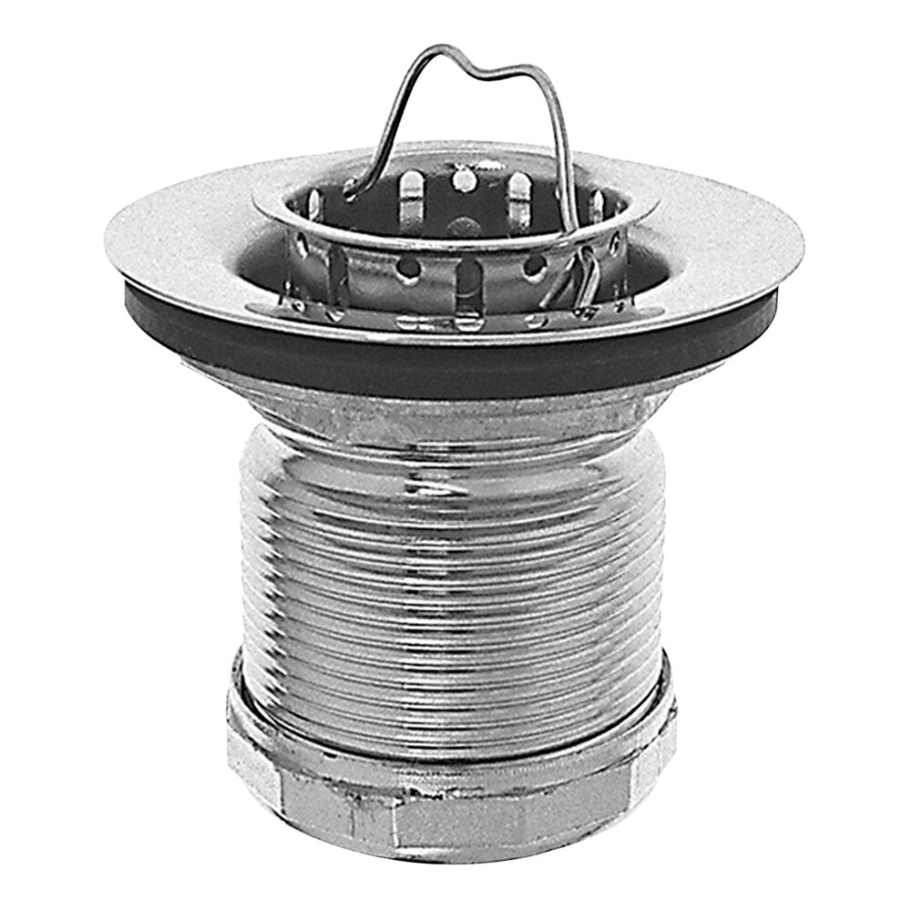 Dearborn by Oatey 3785A 2 1/8" Brass Sink Basket Strainer with Stainless Steel Crumb Cup