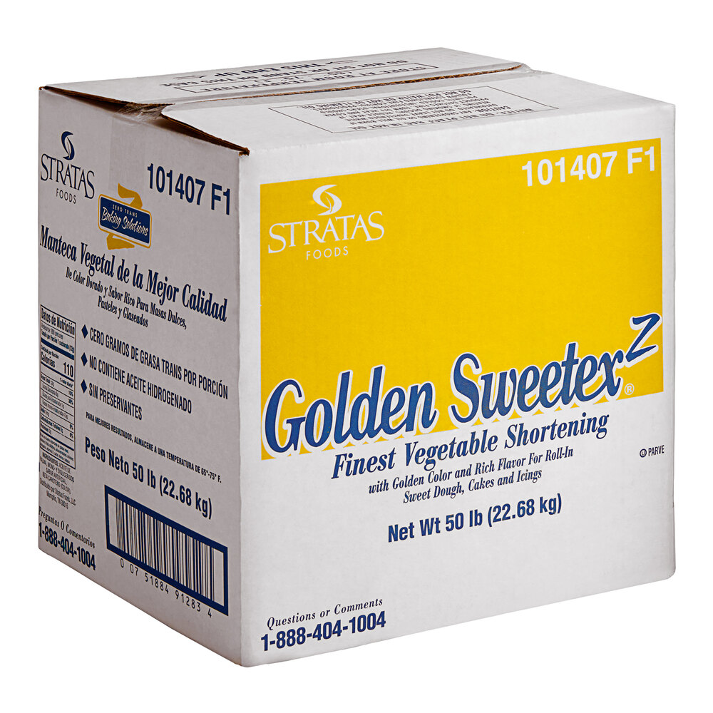 Stratas Golden Sweetex Z RollIn Shortening 50 lb.