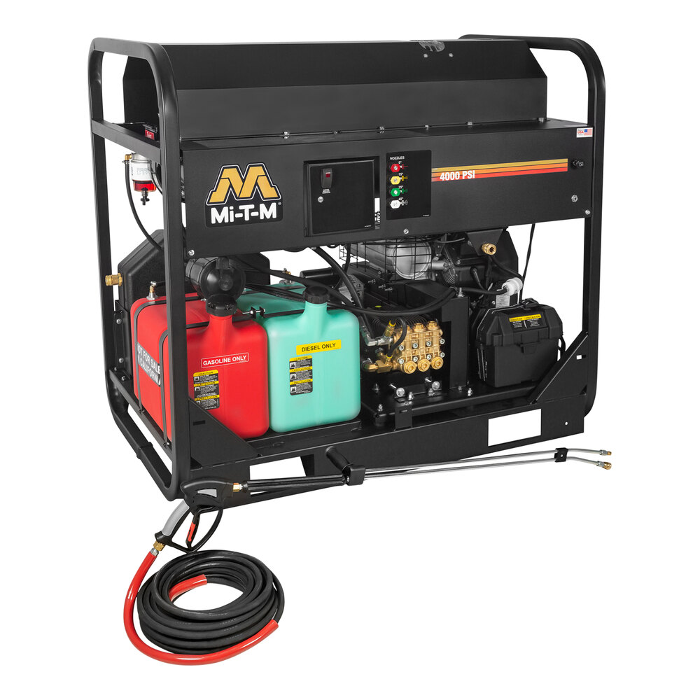 MiTM HS Series HS40041MAK GasFired Hot Water Pressure Washer with