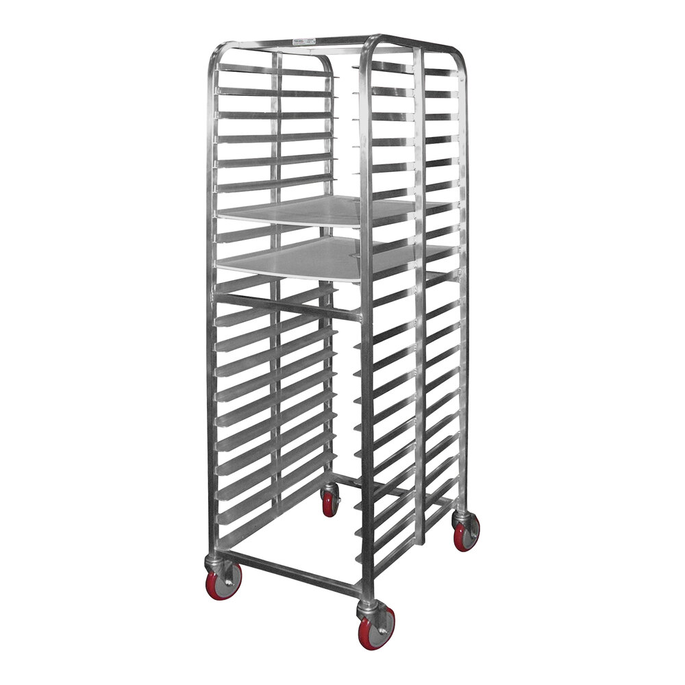Winholt AL-1820B/XB 20 Pan End Load Aluminum Bun / Sheet Pan Rack ...