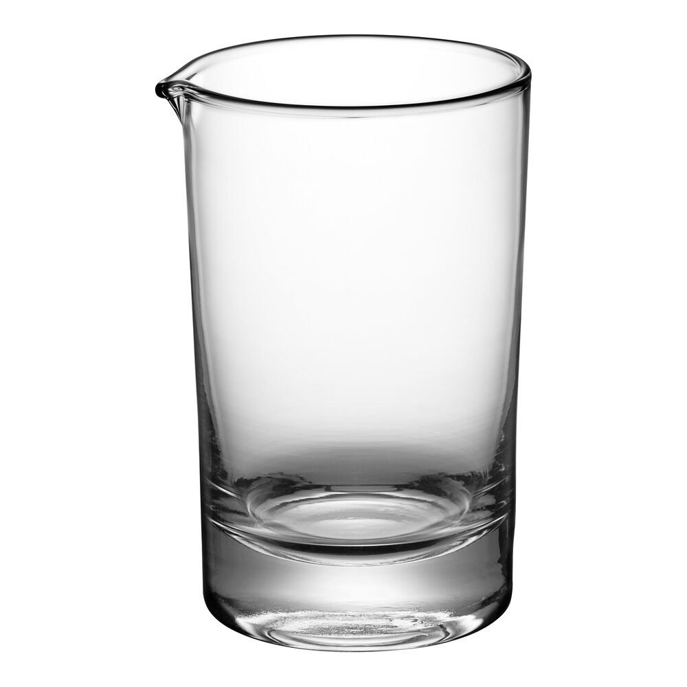 16 oz. Mixing Glass with WebstaurantStore Logo