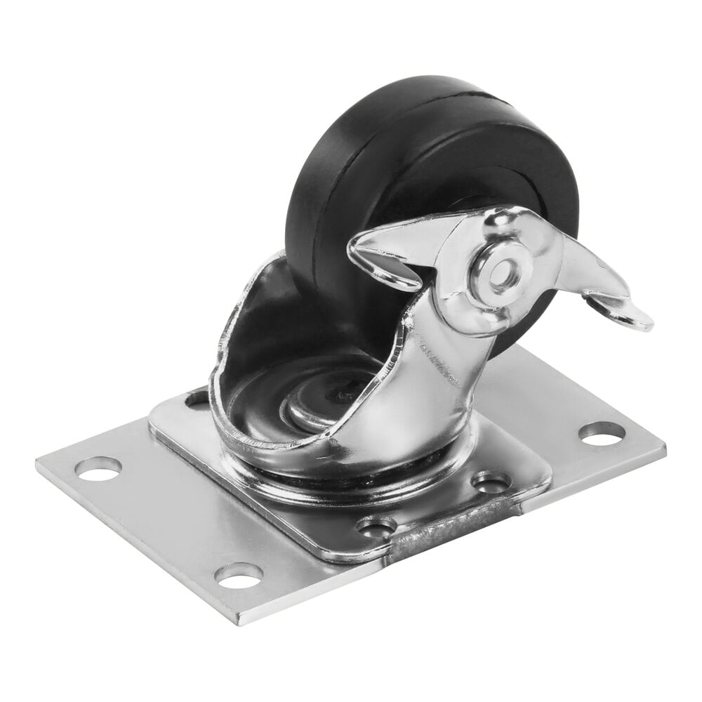 Hatco 04.16.645.00 2" Swivel Plate Caster with Brake for HDW and CDW Series