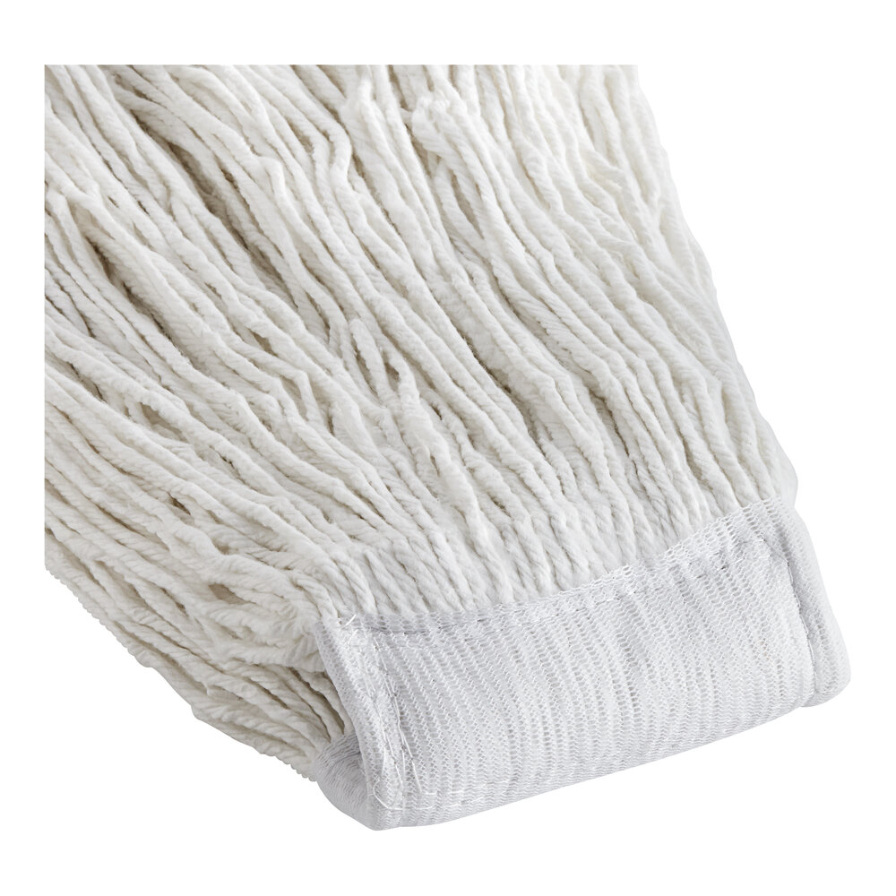 32 oz. White Rayon Cut-End Mop Head with 5