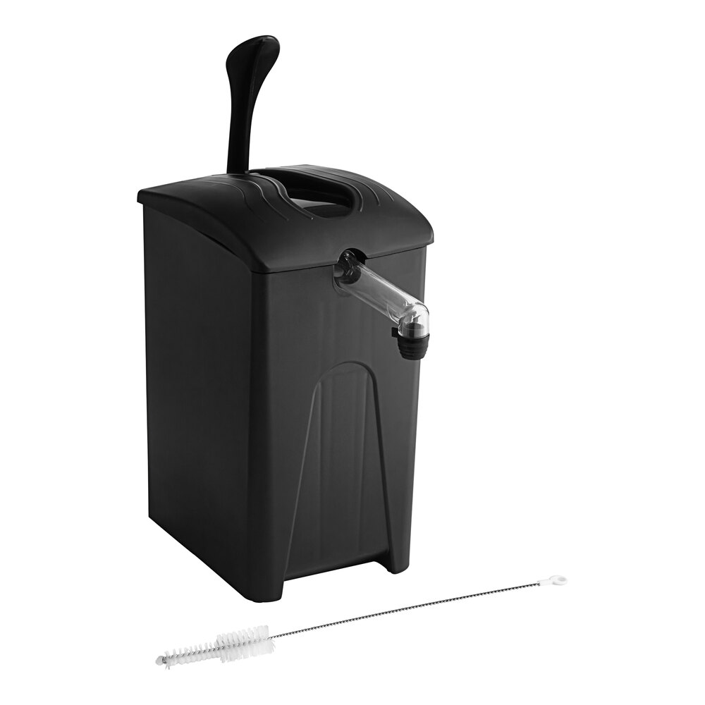 ServSense 1.5 Gallon Plastic Pouch Condiment Dispenser with 16 mm Fitment
