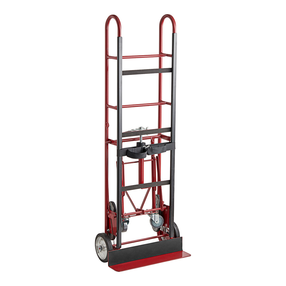 Lavex 900 lb. Steel Appliance Hand Truck with 8" Aluminum Wheels