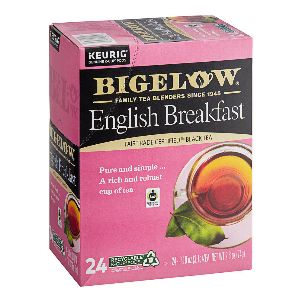 Bigelow English Breakfast Tea Single Serve Keurig® KCup® Pods 24/Box