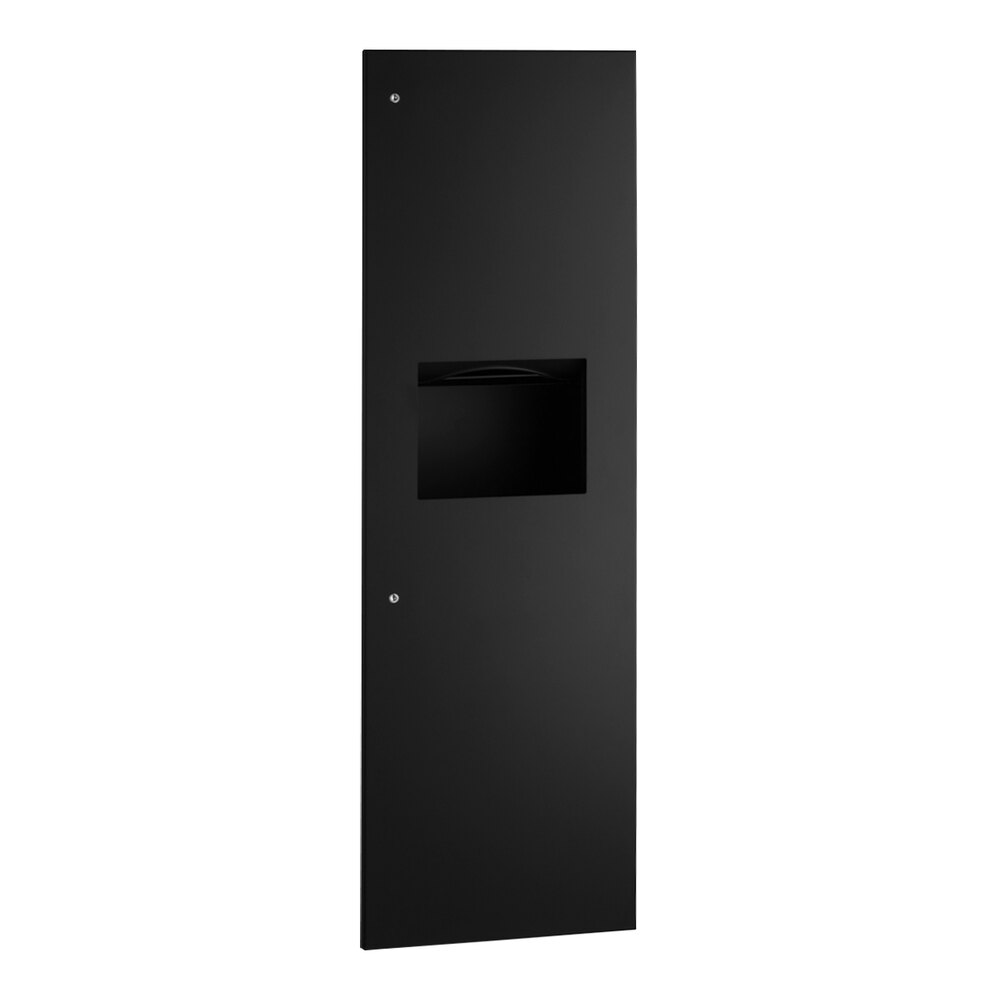 Bobrick B-39003.MBLK TrimLineSeries 12 Gallon Recessed Paper Towel