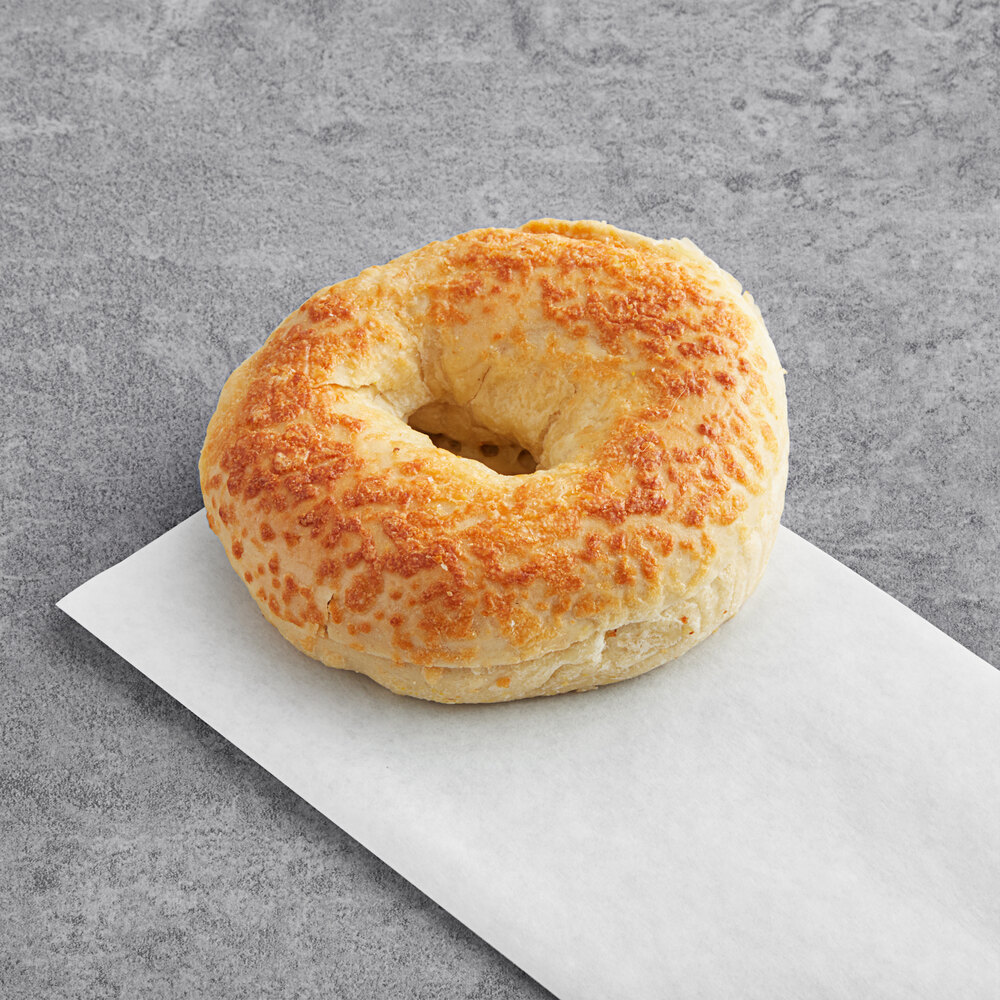 Just Bagels Authentic New York PreSliced Asiago Bagel 4 oz. 48/Case