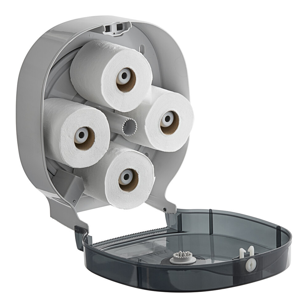 Aquarius™ Small Roll Double Toilet Roll Dispenser 6992 - 1 X White - View #7