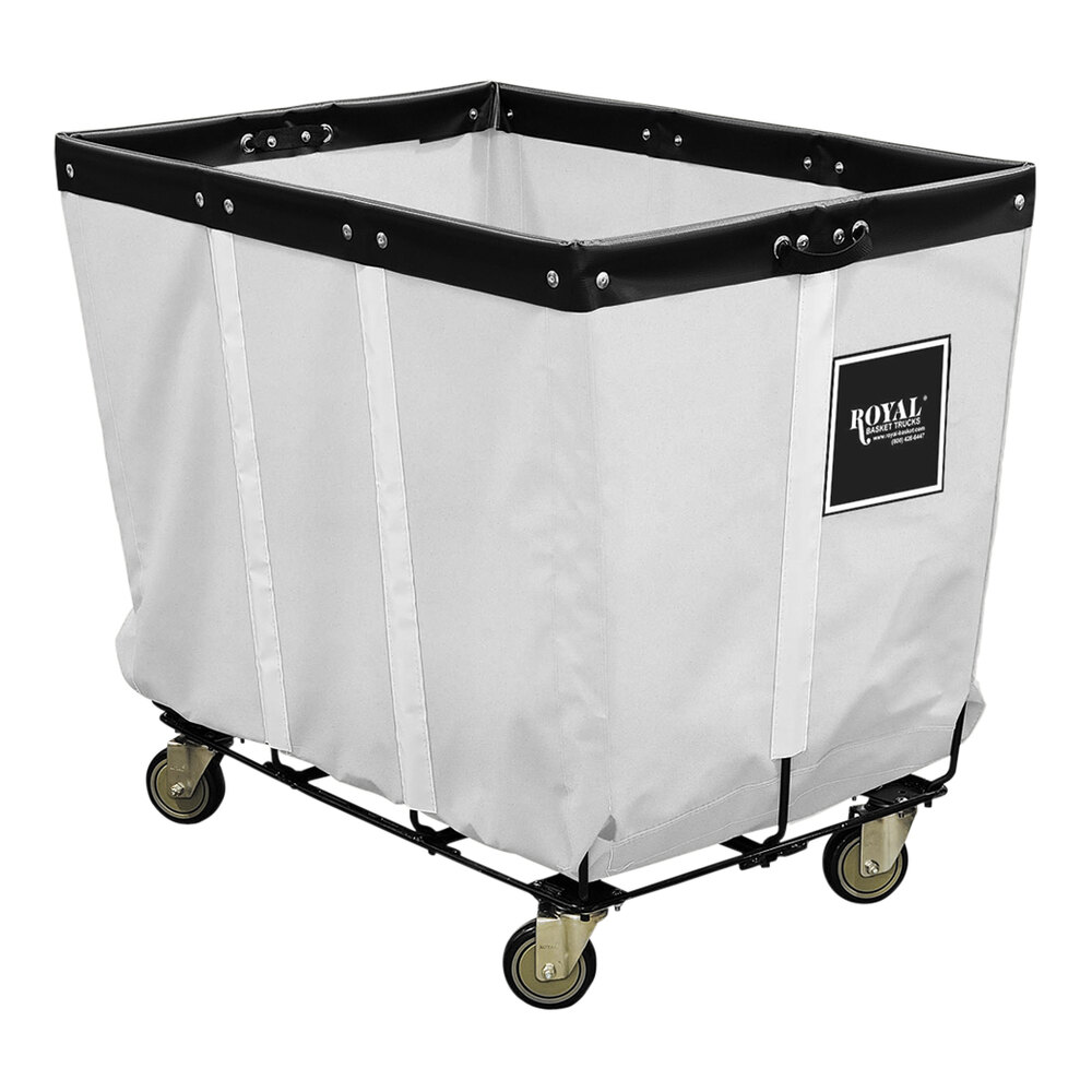 Royal Basket Trucks Canvas Permanent Liner Basket Truck with Steel Base