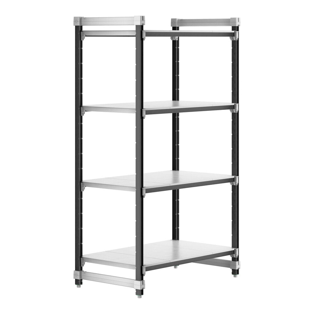 Cambro EXU244272S4480 Camshelving® Elements XTRA 4-Shelf Solid