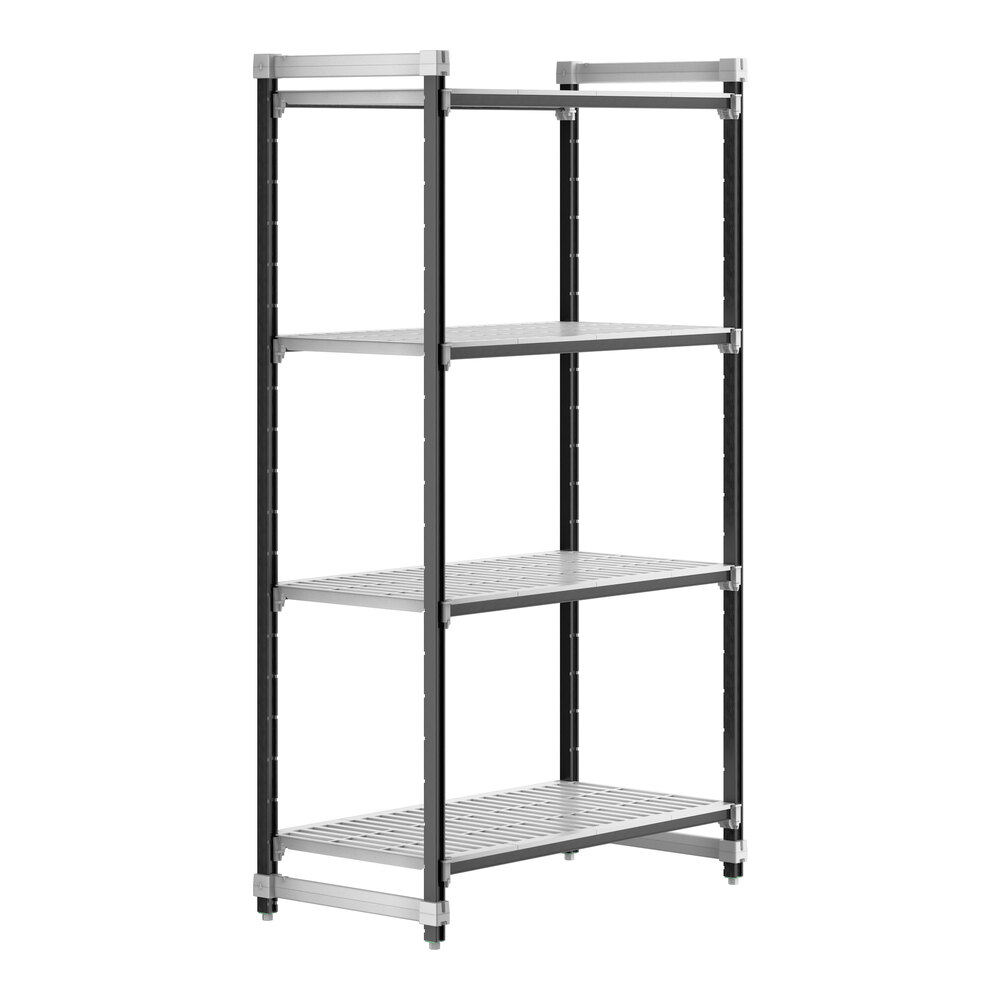 Cambro EXU244884V4480 Camshelving® Elements XTRA 4-Shelf Vented