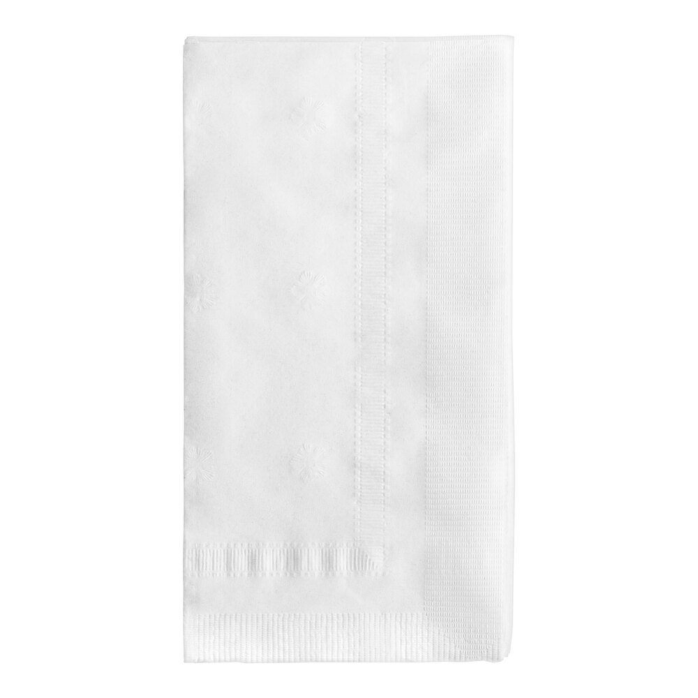 Serviettes Dîner Tork Marron Pliage 1/4 2 Plis 40x39 Cm - Lot De 150 Pièces Pour Restaurants