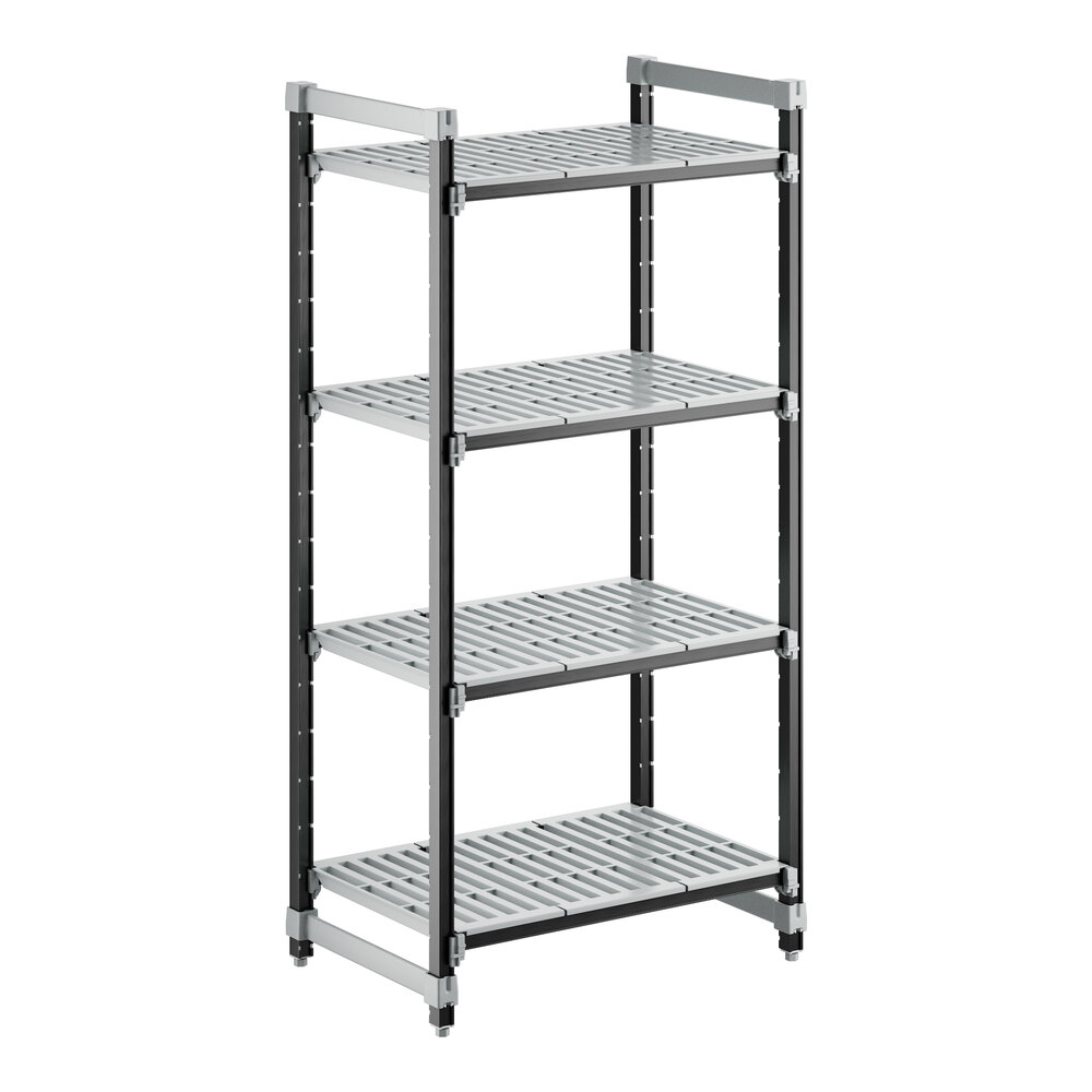 Cambro EXU243672V4480 Camshelving® Elements XTRA 4-Shelf Vented