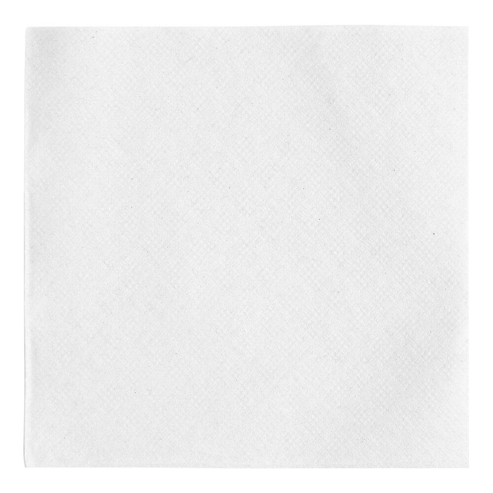 thumbnail image 2 of Karat 9x9 Beverage Napkins - White - 4,000 Count Case (KN-B99-1W) 2 of 5