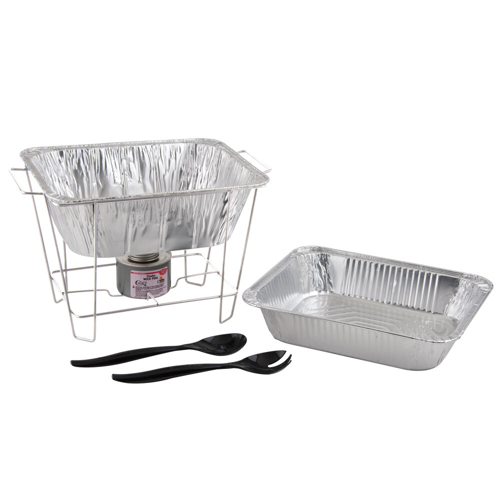 1/2 Size Disposable Wire Chafer Stand Kit