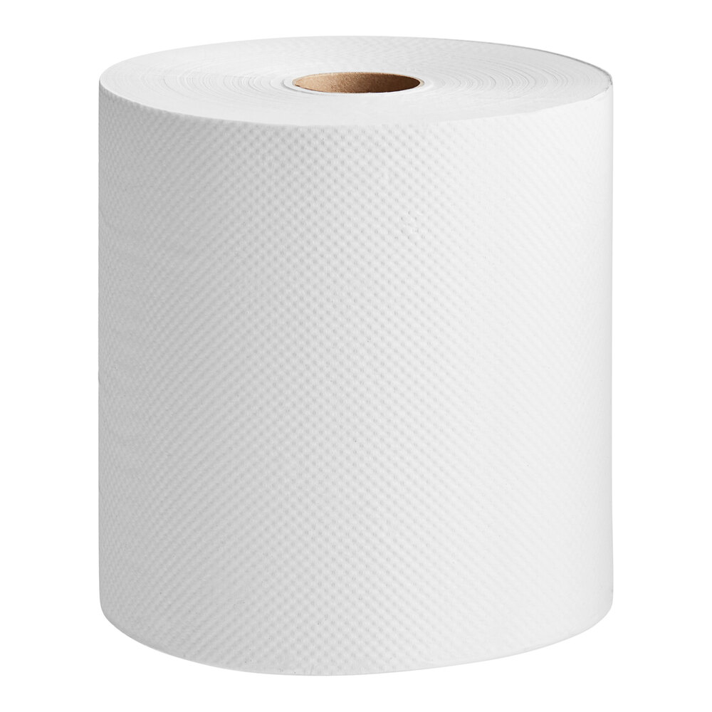 Tork Advanced Embossed White 1Ply Paper Towel Roll H21, 800 Feet