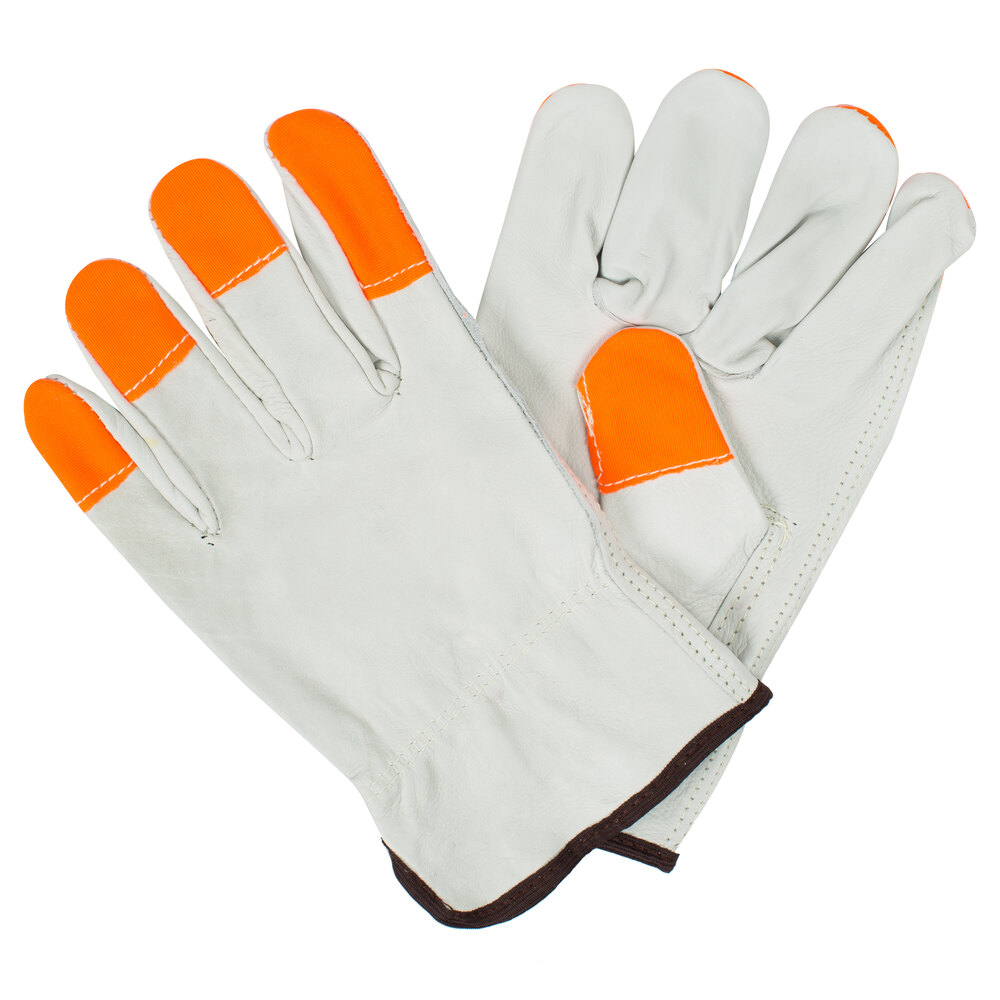 小物 fuckthisindustry glove Cordova Standard Grain Cowhide Leather Driver's Gloves with Hi-Vis