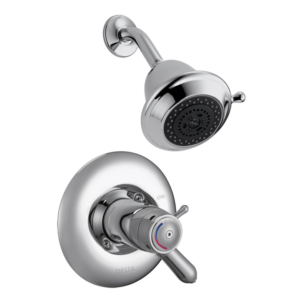 Delta Faucet T17TH125 MultiChoice Universal Thermostatic Shower Trim ...