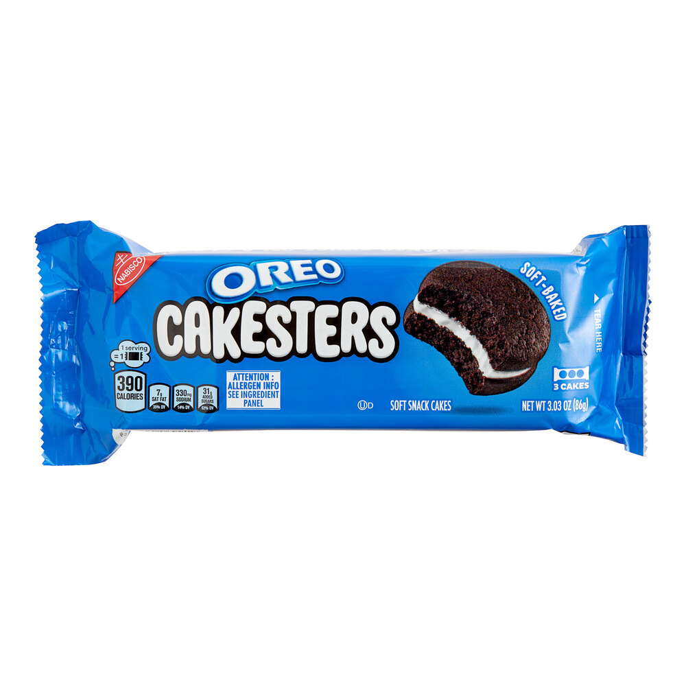 Nabisco Oreo Cakesters Snack Pack 3Count (3.03 oz.) 8/Case