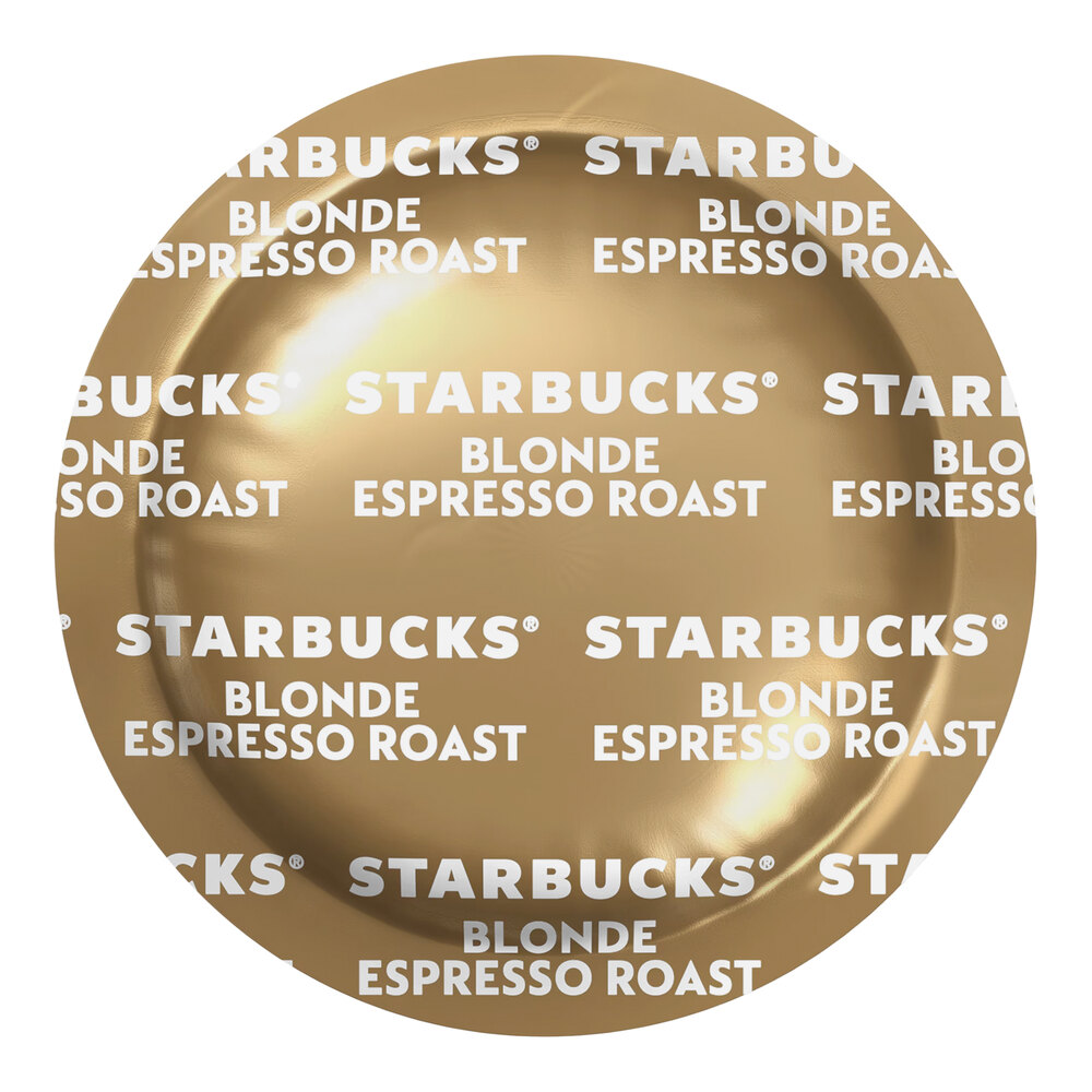 Nespresso Professional Starbucks Blonde Espresso Roast Single Serve