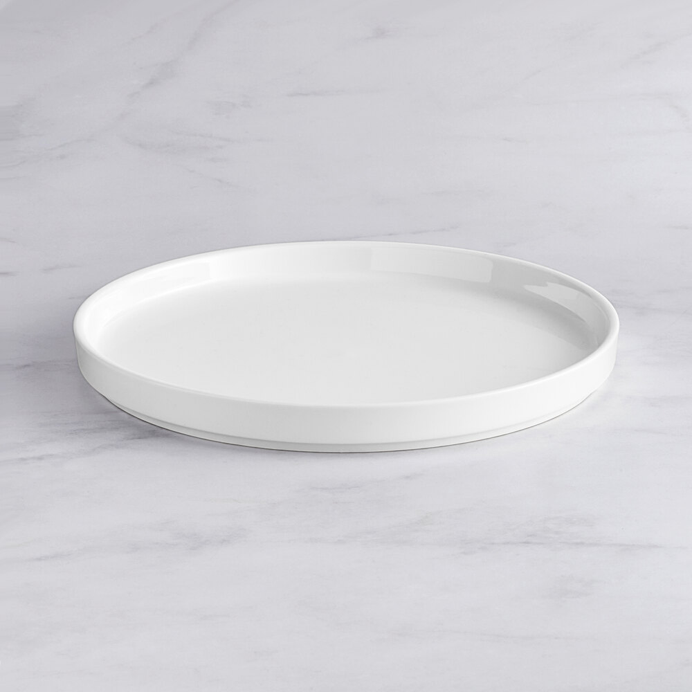 Raised Rim Plate Set Acopa Lore 11 3/4