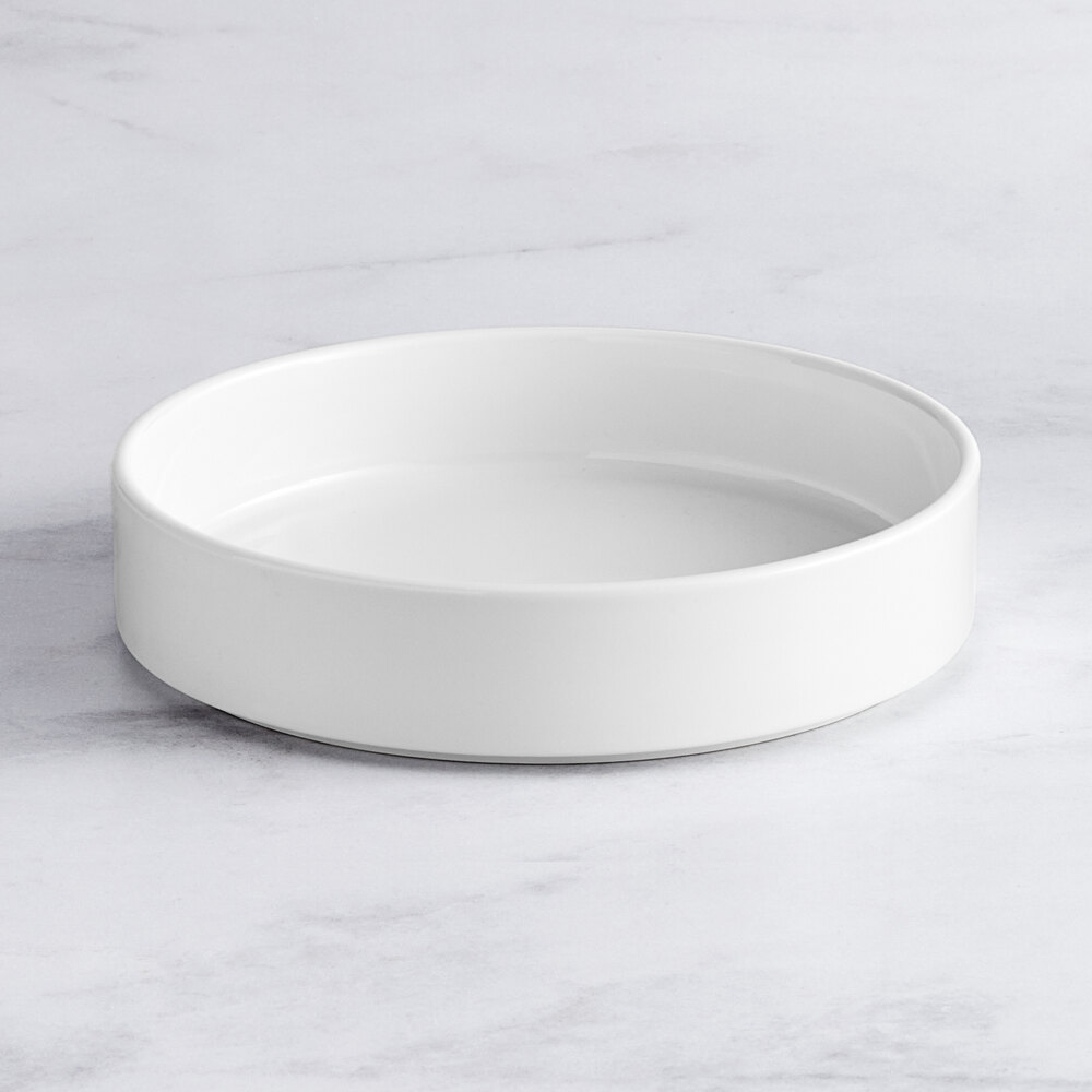 Raised Rim Plate Set Acopa Lore 7 3/4