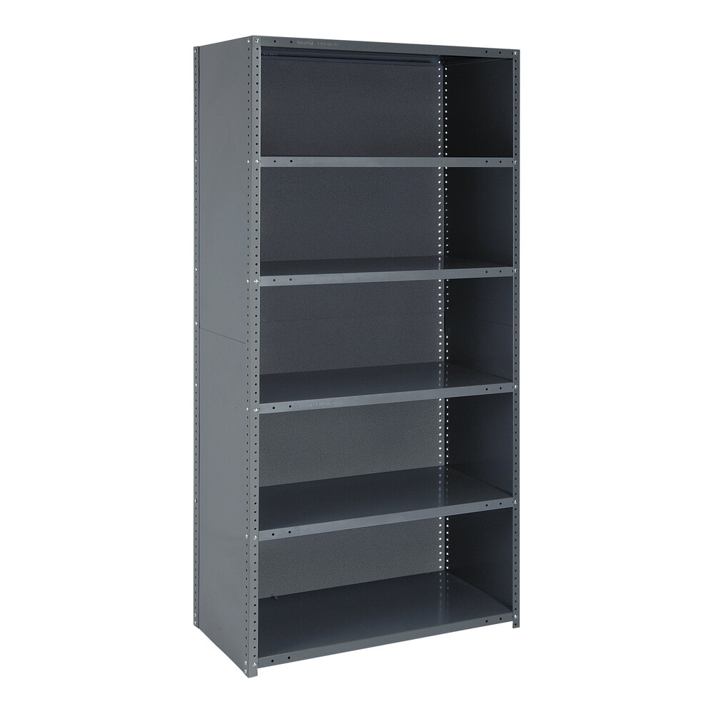 Quantum IRONMAN 75" Steel Closed 6Shelf HeavyDuty Shelving