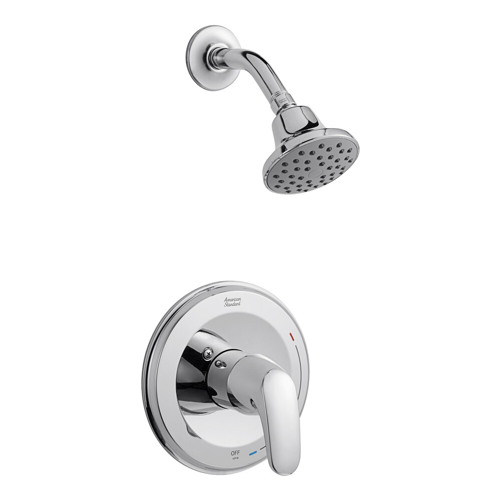 American Standard Colony PRO Duschverkleidungs-Set – Mit Kartusche, Gebürstetes Nickel