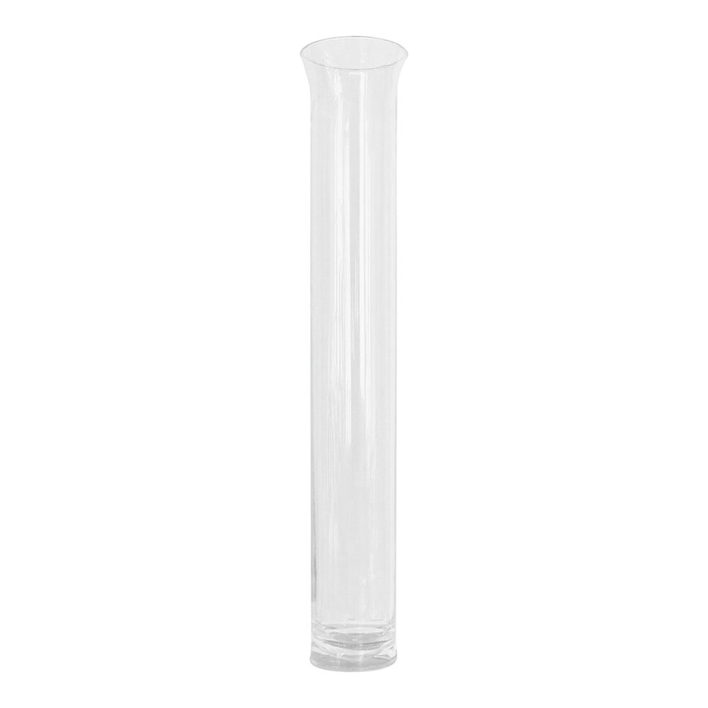 CLEAR PLASTIC TEST TUBE 1.5 OZ