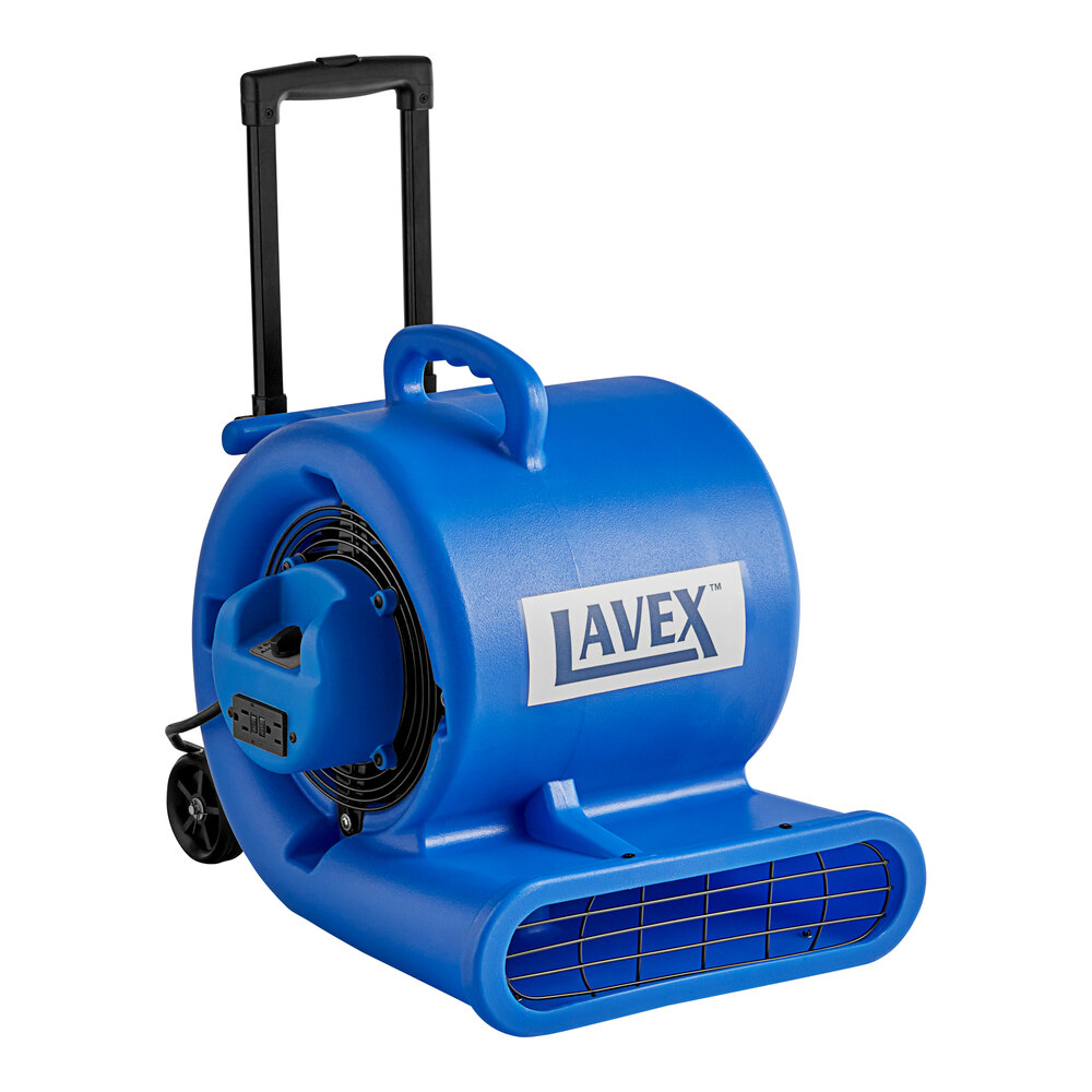 LAVA×BE-MAX BRM1.3 3-Speed Commercial Air Mover with Telescoping Handle, Wheels