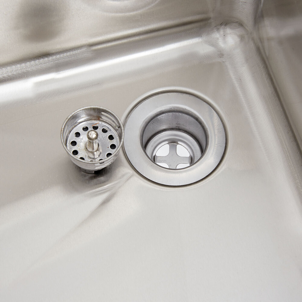 Regency 3 Bowl Underbar Sink with Drainboard and Faucet 48" x 18 3/4" Right Drainboard